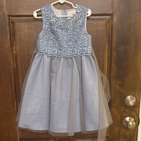 Rare Editions Other - Elegant Blue Rare Editions Kids Dress